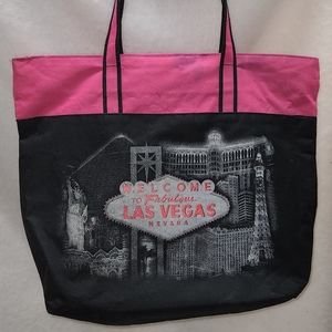 Pink/Black Welcome to Fabulous Las Vegas Bag